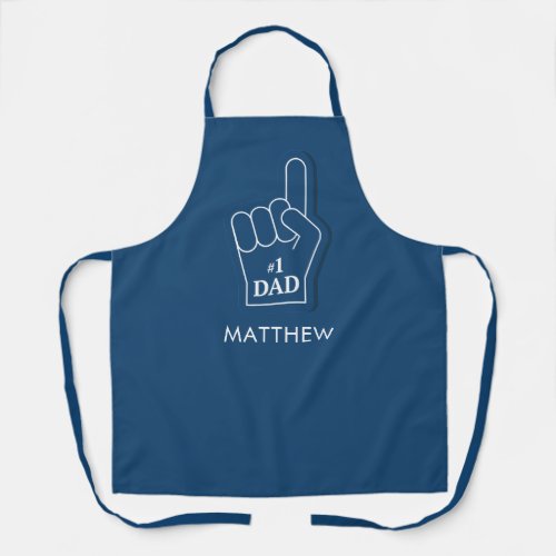 Fathers Day BBQ Dad Keepsake Personalized Apron