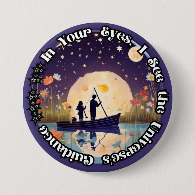 Father's day best dad ever buttons, Dad gift, Day Button (Front)