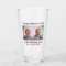 Father's Day Best Dad Ever Kids Photo Beer Pint