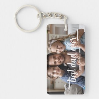 Father's Day Best Dad Ever Script Photo