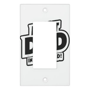 Father's Day Best Dad In The World Light Switch Cover