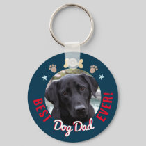 Father's Day Best Dog Dad Ever Keychain