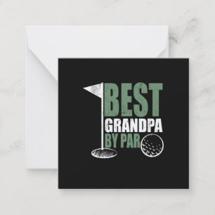 Father's Day Best Grandpa By Far Note Card