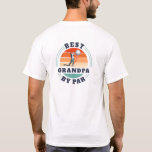 Fathers Day Best Grandpa By Par Golf Lover T-Shirt<br><div class="desc">Retro Best Grandpa By Par design you can customize for the recipient of this cute golf theme design. Perfect gift for Father's Day or grandfather's birthday. The text "GRANDPA" can be customized with any dad moniker by clicking the "Personalize" button. Can also double as a company swag if you add...</div>