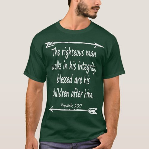 Fathers Day Bible Verse  Tee Christian Scripture 