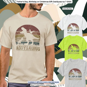 Father's Day, Birthday Daddysaurus T-Shirt