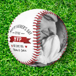 Father's Day/Birthday From Kids MVP Photo Baseball<br><div class="desc">The perfect personalized gift for your father,  father-to-be,  new father,  husband,  grandfather on Father's Day,  your wedding day or birthday. Customize with your own personal message and family photos.</div>