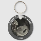 Sonogram keychain for on sale dad