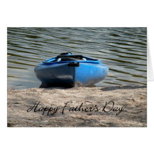 Father's Day Blue Kayak Cards