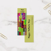 Father's Day Bookmark (Office)