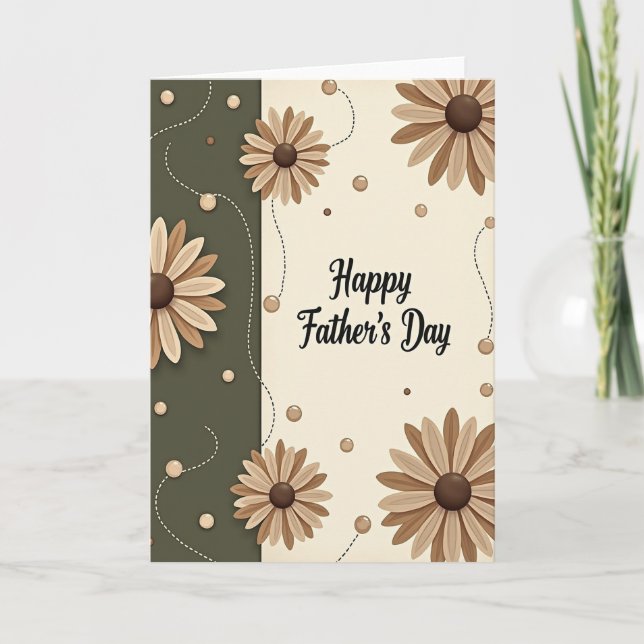 Fathers Day Bouquet Card (Front)