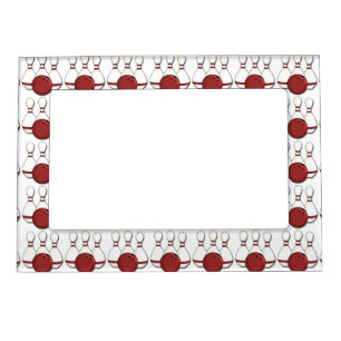Father's Day, Bowling, Magnetic Frame