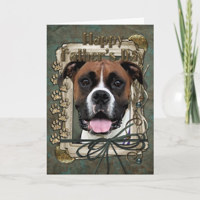 Fathers Day - Boxer - Vindy Card (Front)
