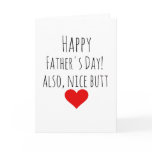 Father's Day BOYFRIEND Husband FUNNY FOR HIM Holiday Card Father's Day BOYFRIEND Husband FUNNY FOR HIM Holiday Card