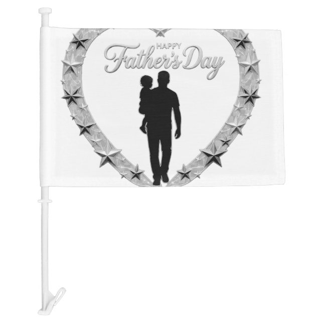 Father's Day Car Flag (Front)