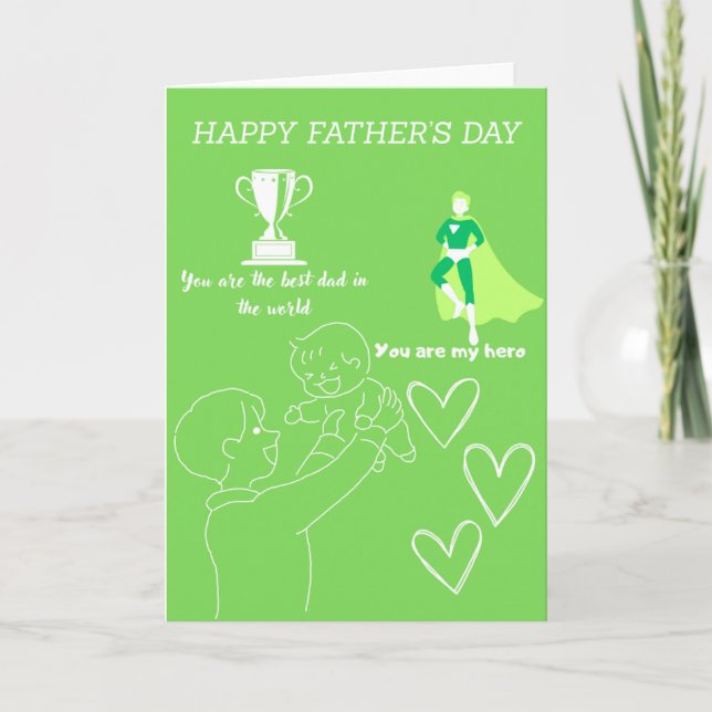 Father's day card (Front)