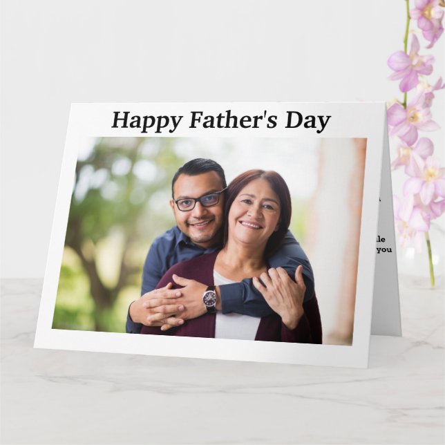 Father's Day Card (Orchid)