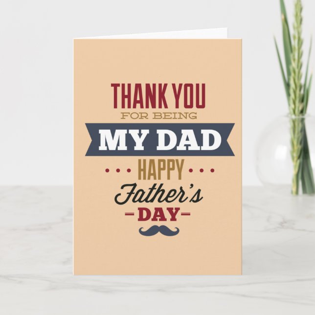Father's day card (Front)