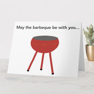Fathers Day card Barbeque