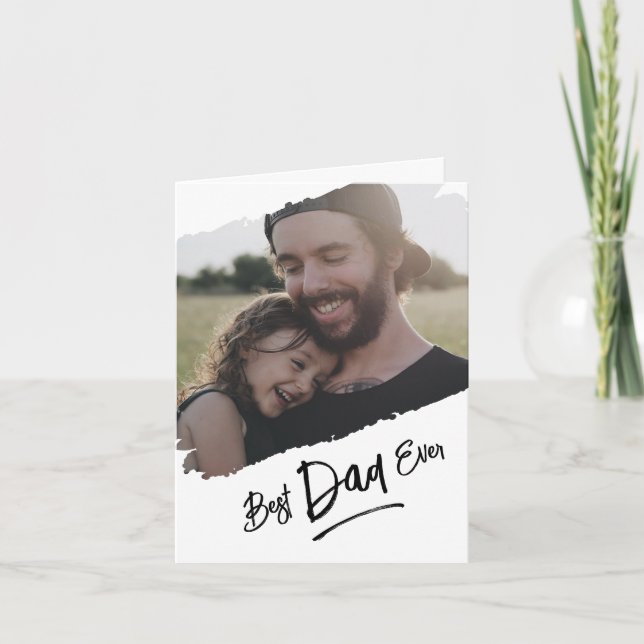 Father's Day Card - Best Dad Ever (Front)