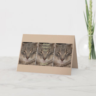 Father's Day Card (Cat Sleeping)
