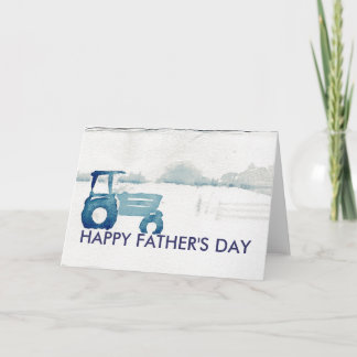 Father's Day Card: Farm Tractor Card
