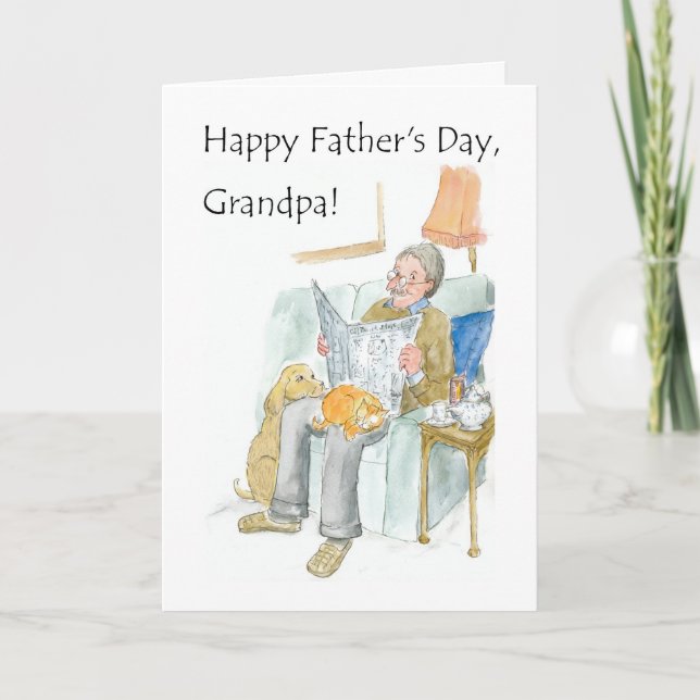Father's Day Card for a Grandfather (Front)