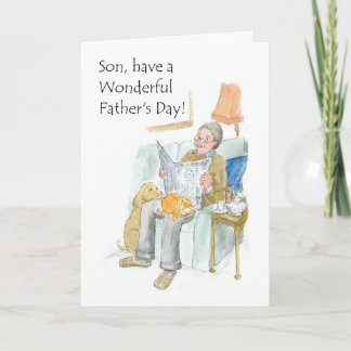 Father's Day Card for a Son