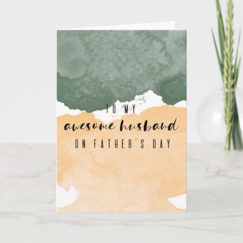 Fathers day card for 