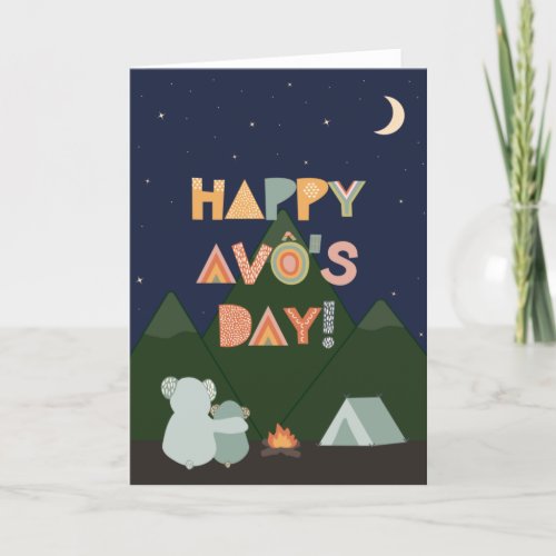 Fathers Day Card for Av