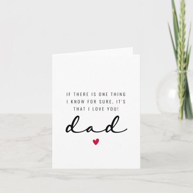 Father's Day card for Dad! (Front)
