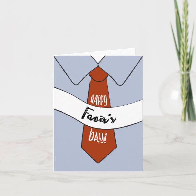 Father's Day Card for Faoir (Front)