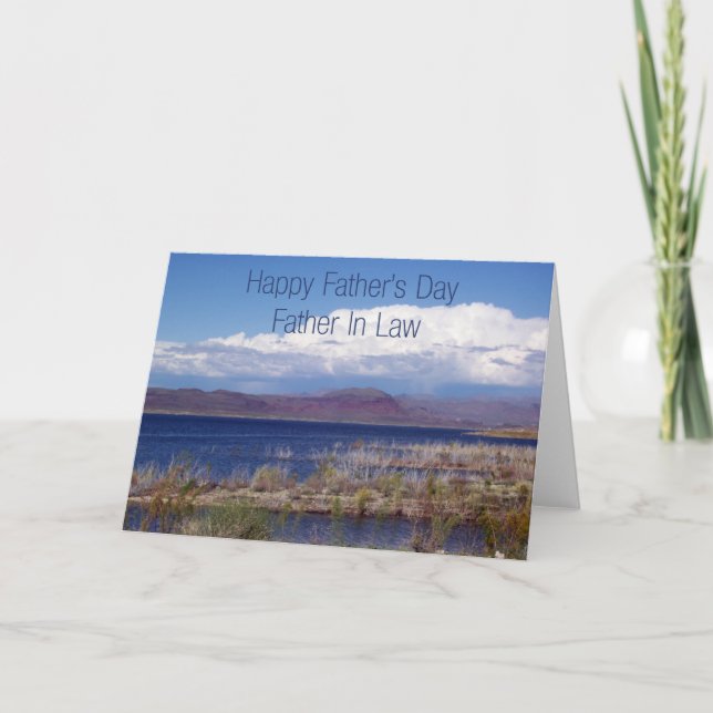 Father's Day Card For Father In law (Front)