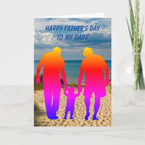Fathers Day Card for Gay Dads
