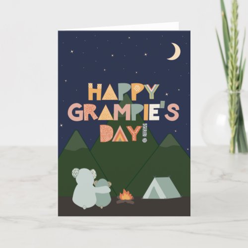 Fathers Day Card for Grampie