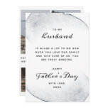 Father's Day Card for Husband From Wife Photo Father's Day Card for Husband From Wife Photo