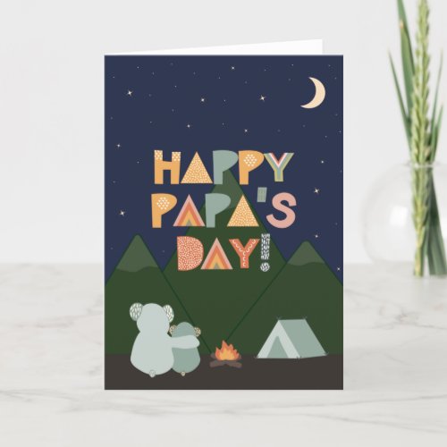 Fathers Day Card for Papa