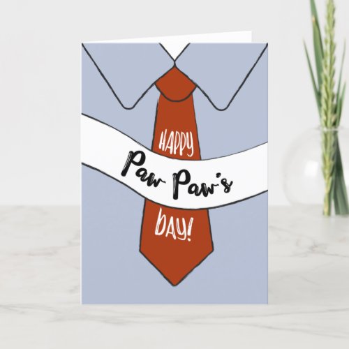 Fathers Day Card for Paw Paw