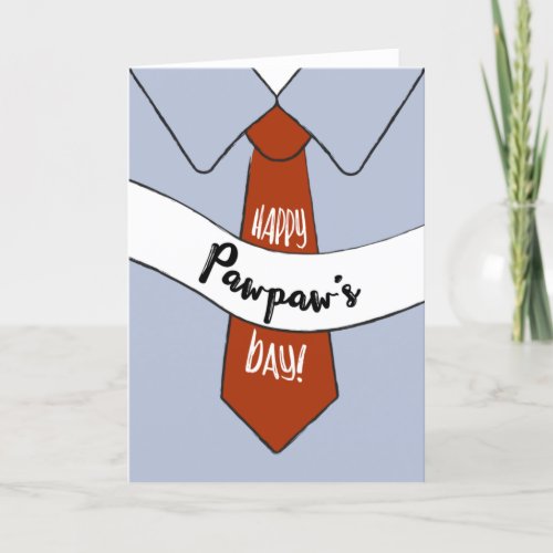 Fathers Day Card for Pawpaw