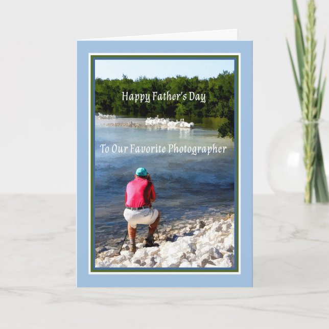 Father's Day Card for Photographer (Front)