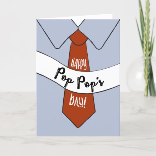 Fathers Day Card for Pop Pop
