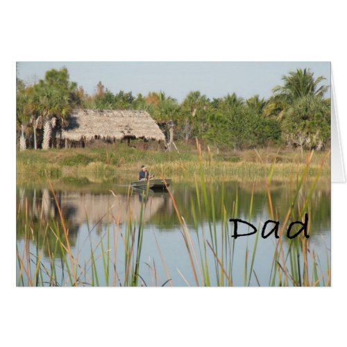 Fathers Day Card for Sport of Fishing