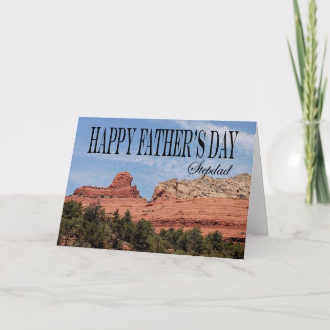 Father's Day Card For Stepdad (Front)