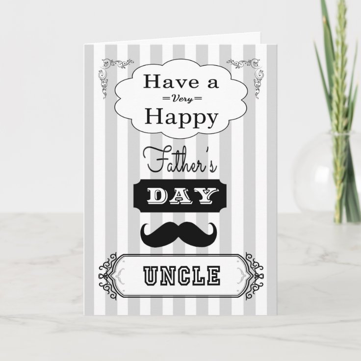 Father's Day Card for Uncle | Zazzle