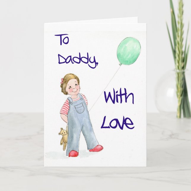 Father's Day Card from Daughter (Front)