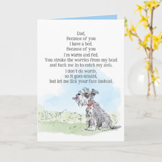Father's Day Card from the Dog