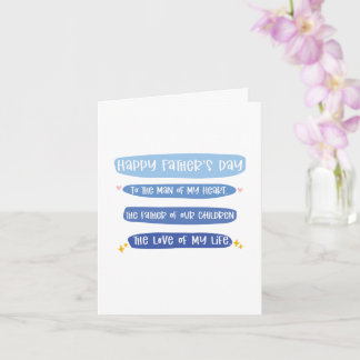 Father's Day Card from Wife