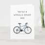 Father's Day Card - Funny - Bike - Biker Cool Dad