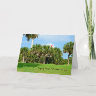 Father's Day Card, Golf Course Image Card