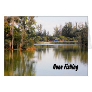 Father's Day Card, Gone Fishing